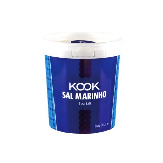 Sal Marinho Granulado KOOK Grobes Meersalz • Coarse Sea Salt