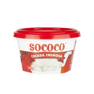 Cocada Cremosa Branca SOCOCO Kokosnuss-Dessert • Coconut Dessert