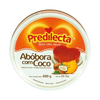 Doce de Abóbora com Coco PREDILECTA Kürbis-Kokos-Dessert • Pumpkin with Coconut Dessert