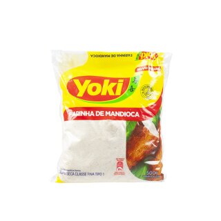 Farinha de Mandioca Crua YOKI Maniokmehl roh 500g