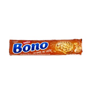 Bono Recheado Doce de Leite NESTLÉ Doppelkeks mit Milchkaramellcreme • Sandwich- Biscuit with Milk Caramel Cream