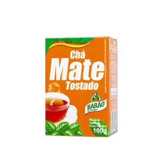 Chá Mate BARÃO Tostado Mate-Tee geröstet 100g • Roasted Mate Tea