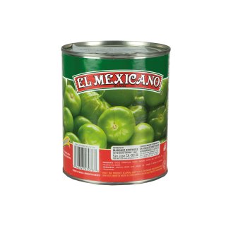Tomatillos Enteros EL MEXICANO - Ganze Grüne Tomatillos, Dose 767g - Abtropfgewicht 409g