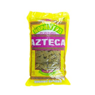 AZTECA Nopalitos en Salmuera - Kaktusstreifen in Salzlake, Pack 1kg (Abtropfgewicht 600g)