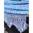 Hängematte MIKONOS blau, für 2 Personen, 100% Baumwolle