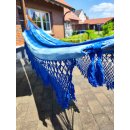 Hängematte FLAG blau, für 1-2 Personen, 100% Baumwolle