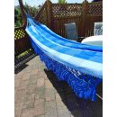 Hängematte FLAG blau, für 1-2 Personen, 100% Baumwolle