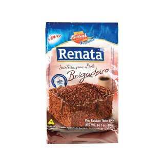 Mistura para Bolo de Brigadeiro RENATA Backmischung für Kuchen mit Schokogeschmack 400g