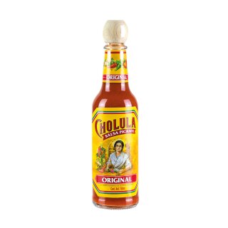 Salsa Picante CHOLULA Original - Flasche 150 ml SONDERPREIS MHD 20.08.25