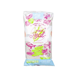 MAZA REAL Nixtamalisiertes Blaues Maismehl - Masa de Maíz Azul Nixtamalizada, 1 kg