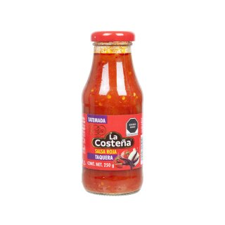 LA COSTEÑA Rote Mexikanische Soße Taquera - Salsa Roja Taquera, 250g SONDERPREIS MHD 25.06.2026